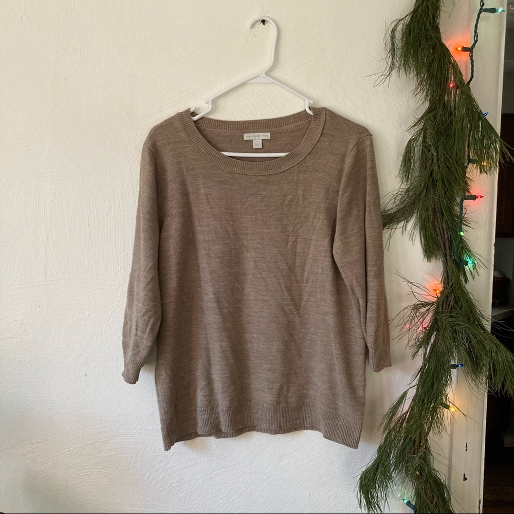 Tan Sweater